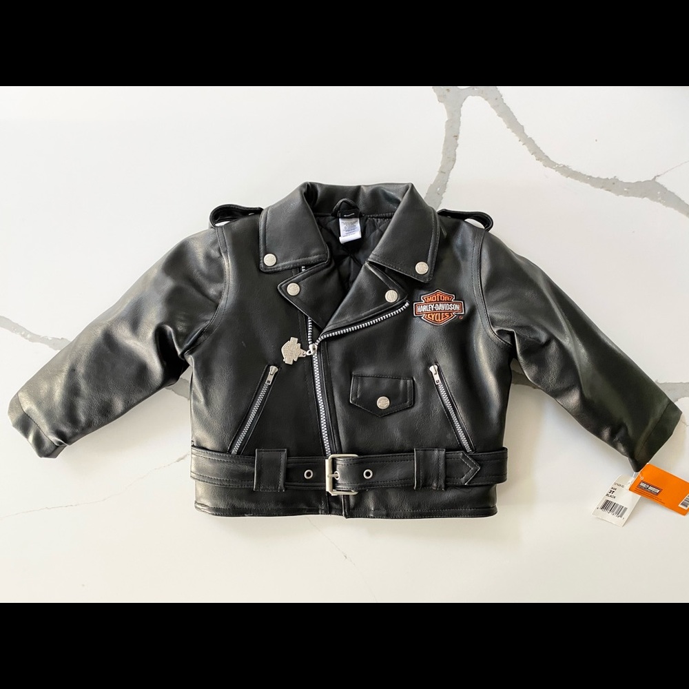 Harley Davidson Motorcycle Kids Jacket 3T